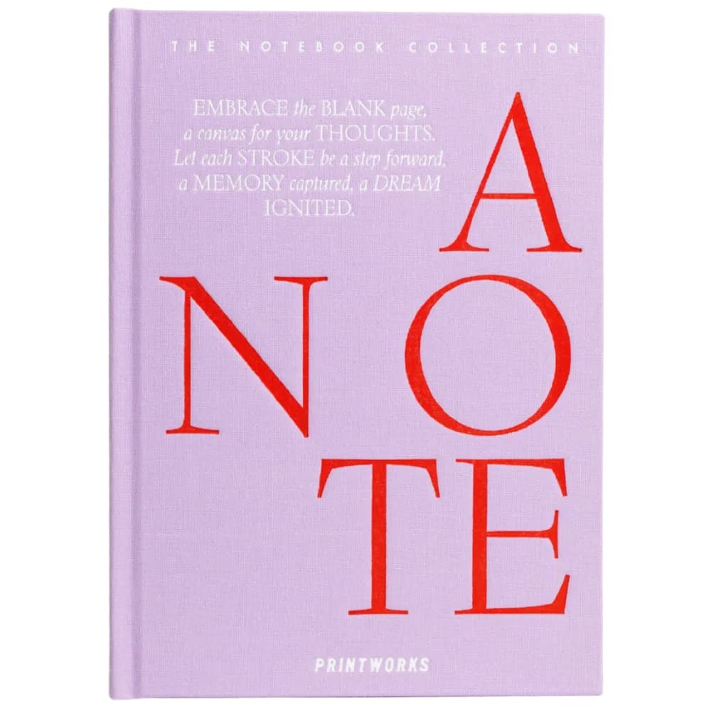 Printworks, Notizbuch – Nur eine Notiz, Lila