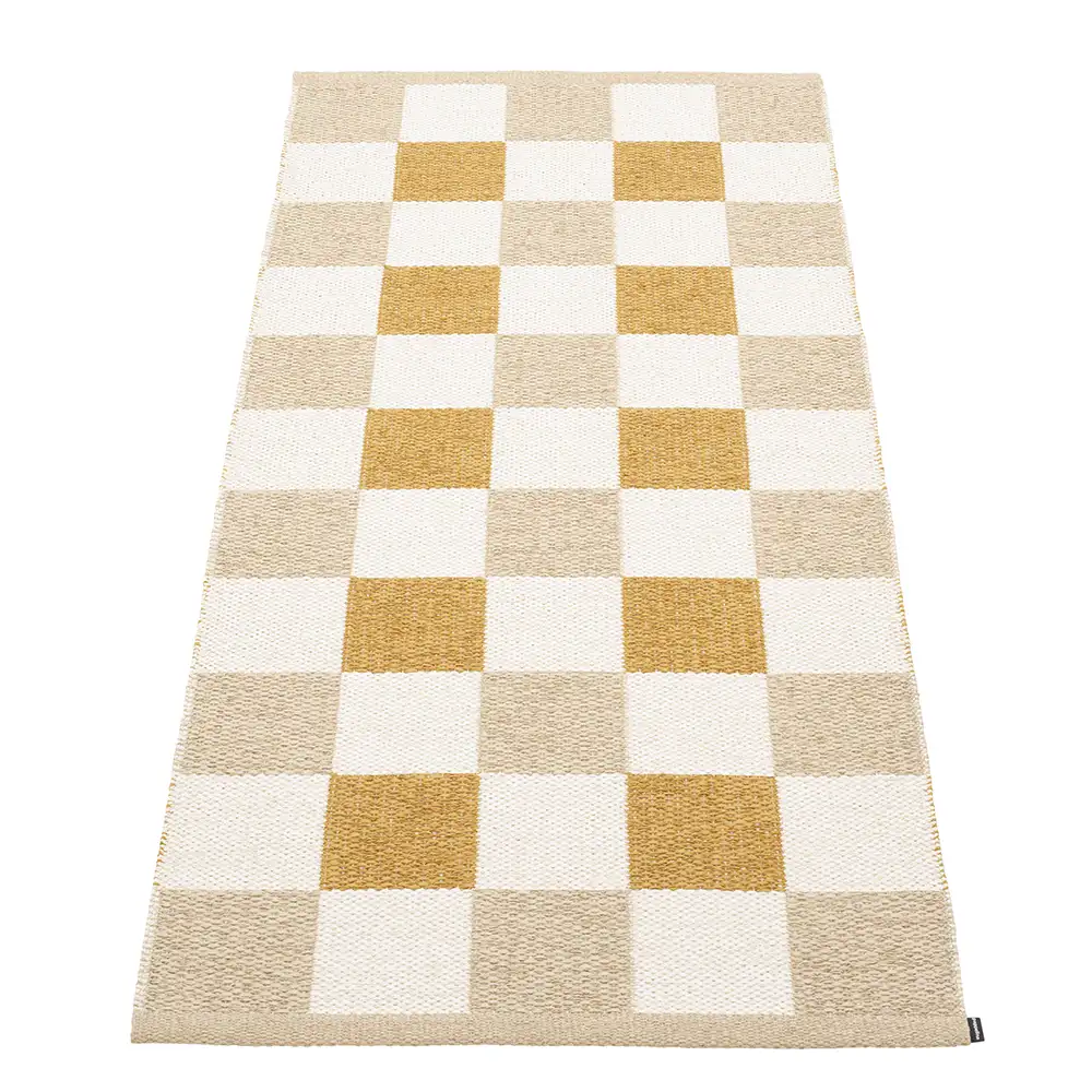 Pappelina, Pix Teppich 70x160 cm Beige/Vanilla/Ochre