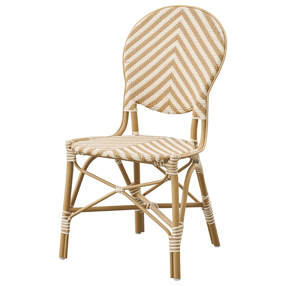 Sika Design, Isabell outdoor Esstischstuhl ivory/honey