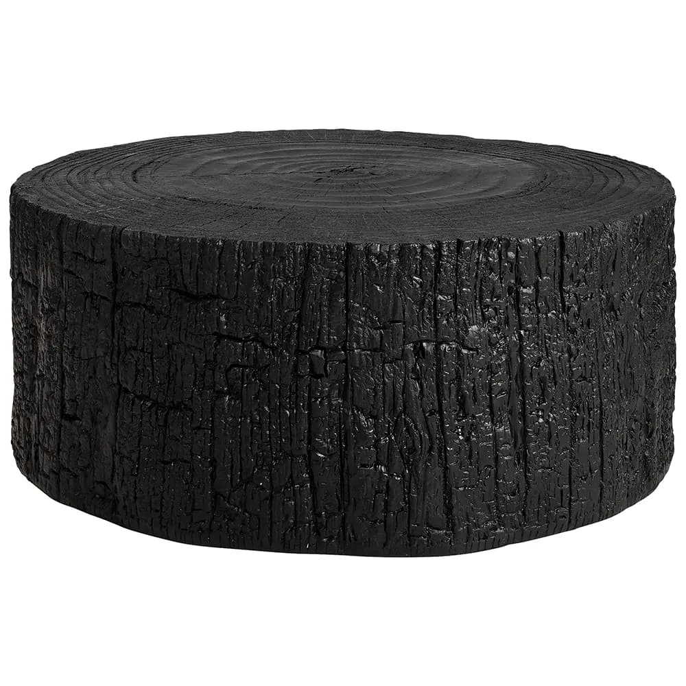 Artwood, Couchtisch aus Holz 90 cm Schwarz