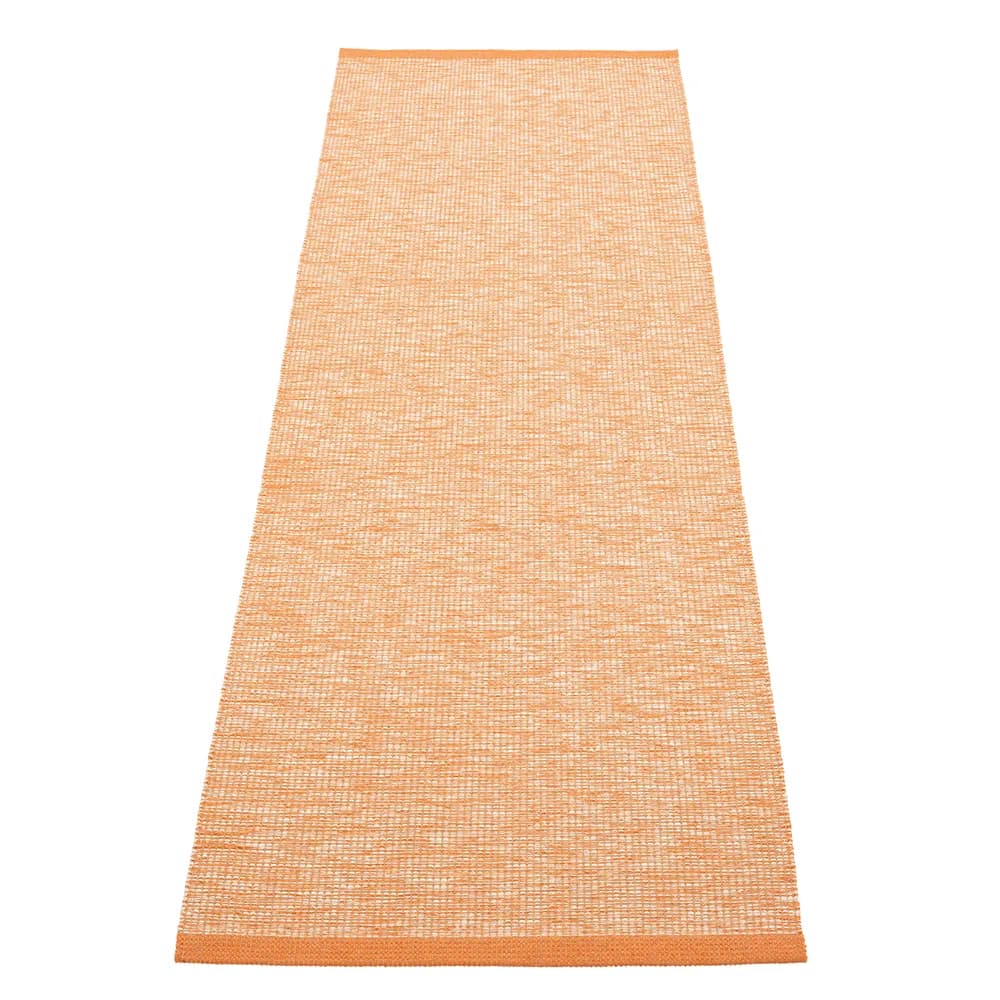 Pappelina, Sam teppich 70 x 225 cm Pale Orange/Cream