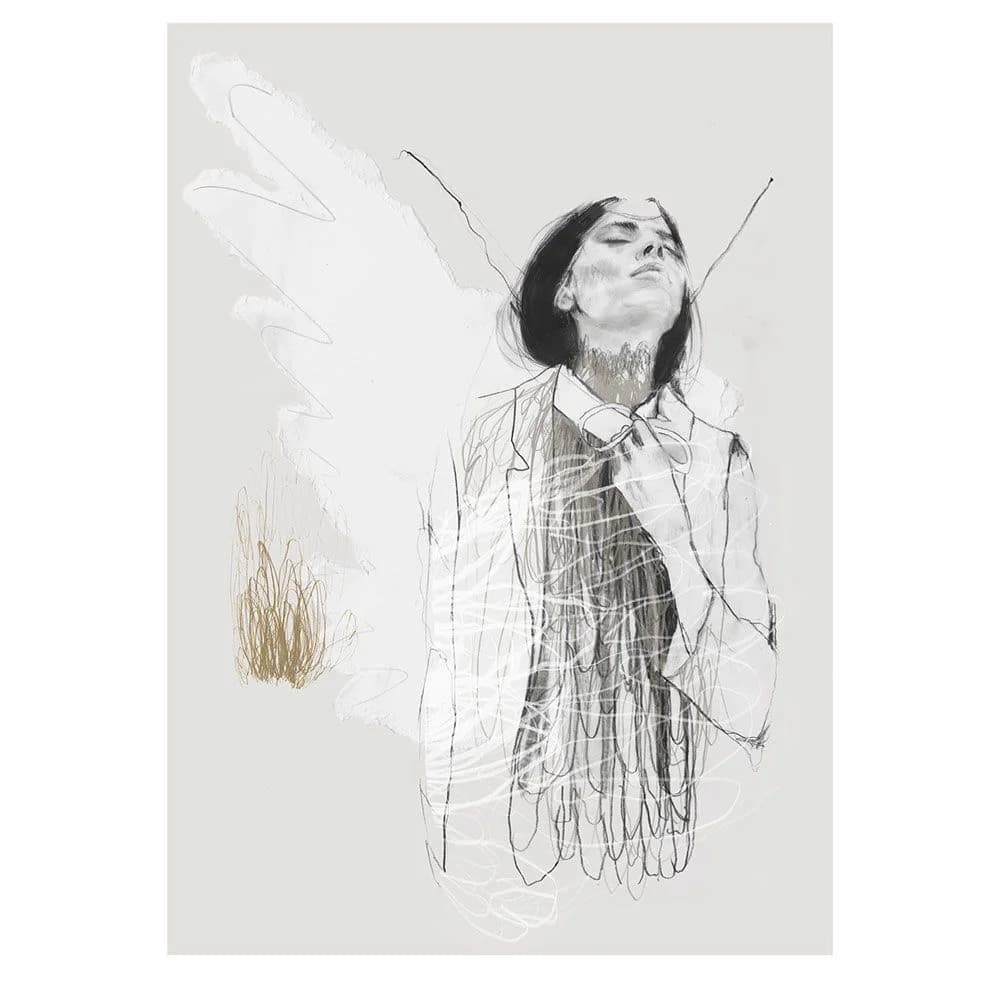 Anna Bülow, Anna Bülow poster Fire Flie 50x70 cm