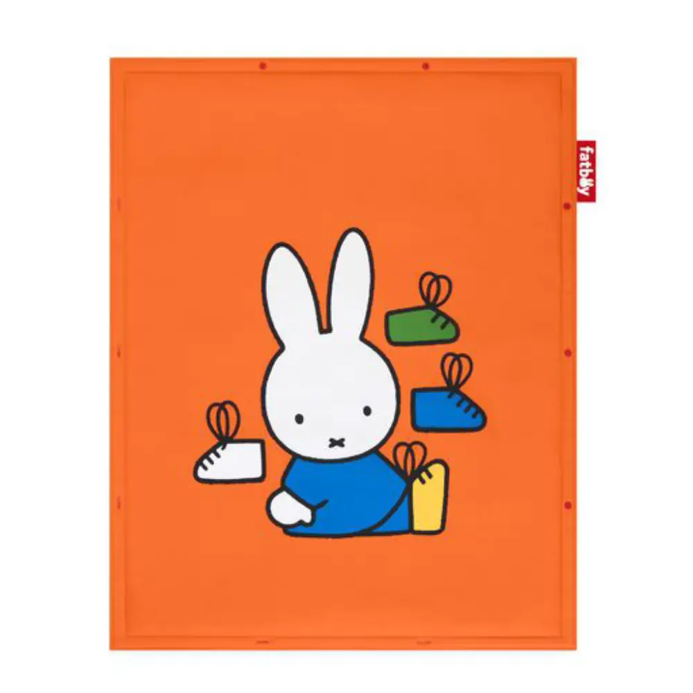 Fatboy, flying carpet x Miffy Spielmatte 180x140 cm orange