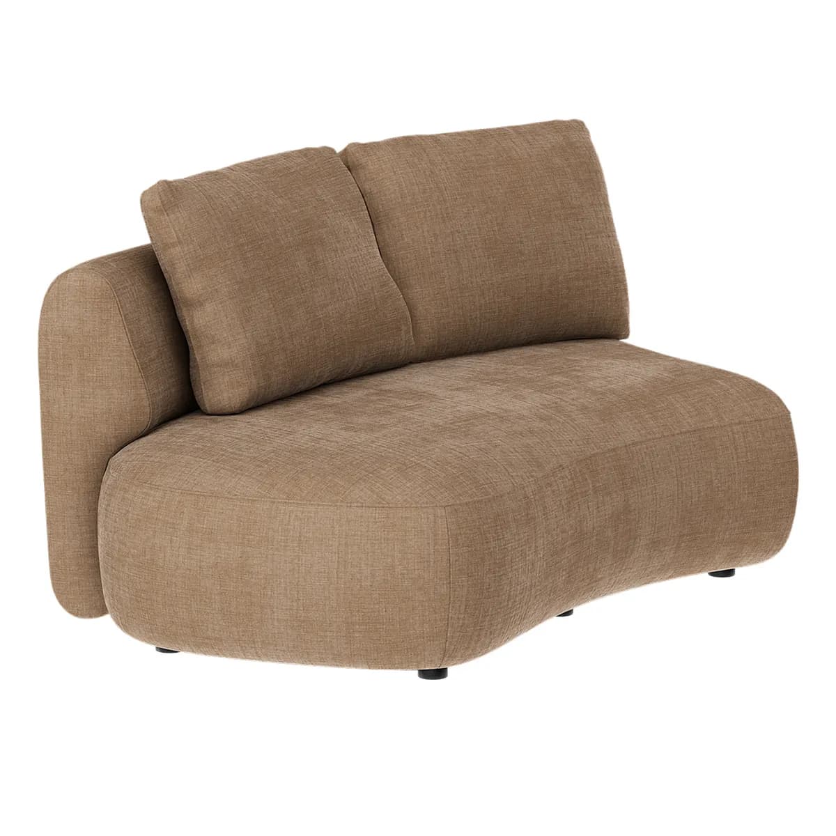 Artwood, Dixon 2-Sitzer Sektion links Gabby camel