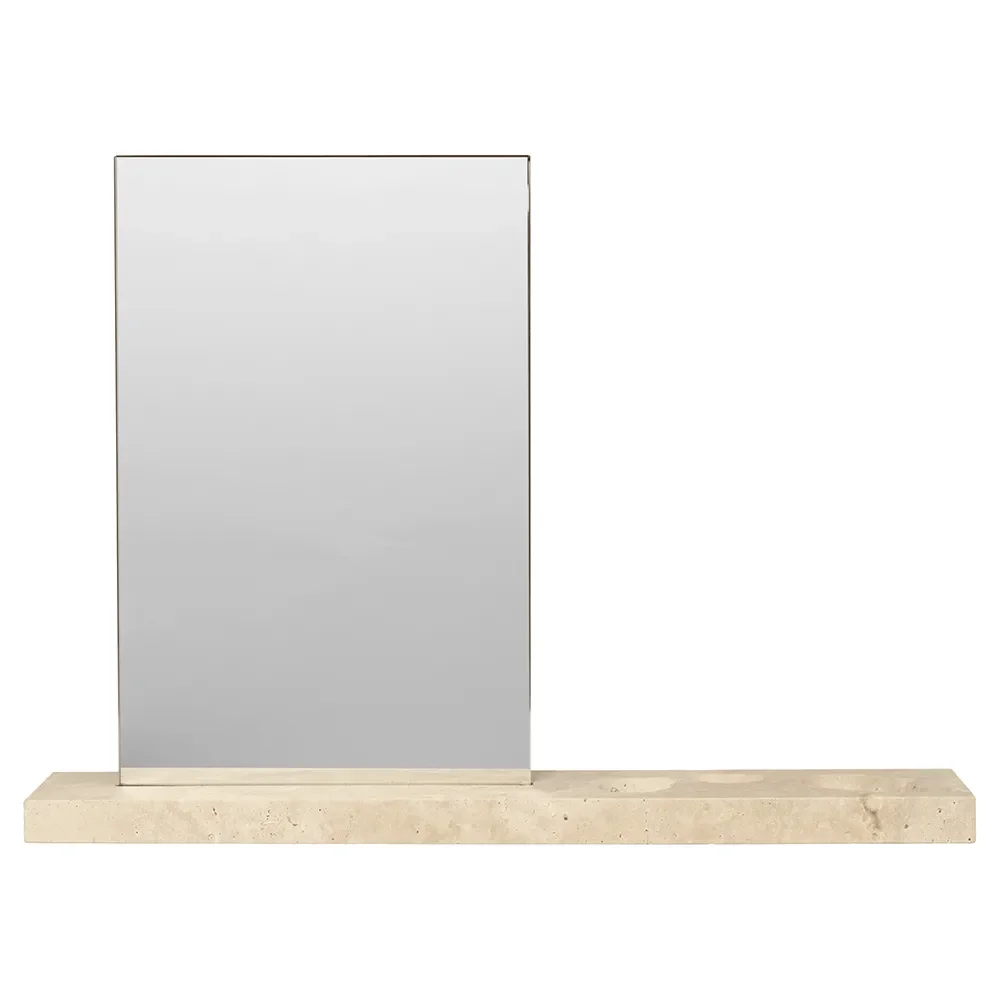 ferm LIVING - Caseta Spiegel Travertine