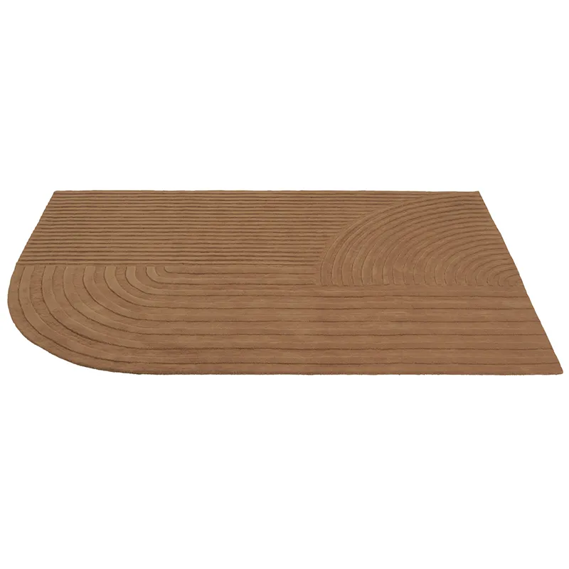 Muuto, Relevo Teppich 200 x 300 cm - Burnt Orange