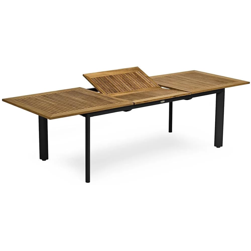 Hillerstorp, Nydala Esstisch 96X200-280 Cm Schwarz/Teak