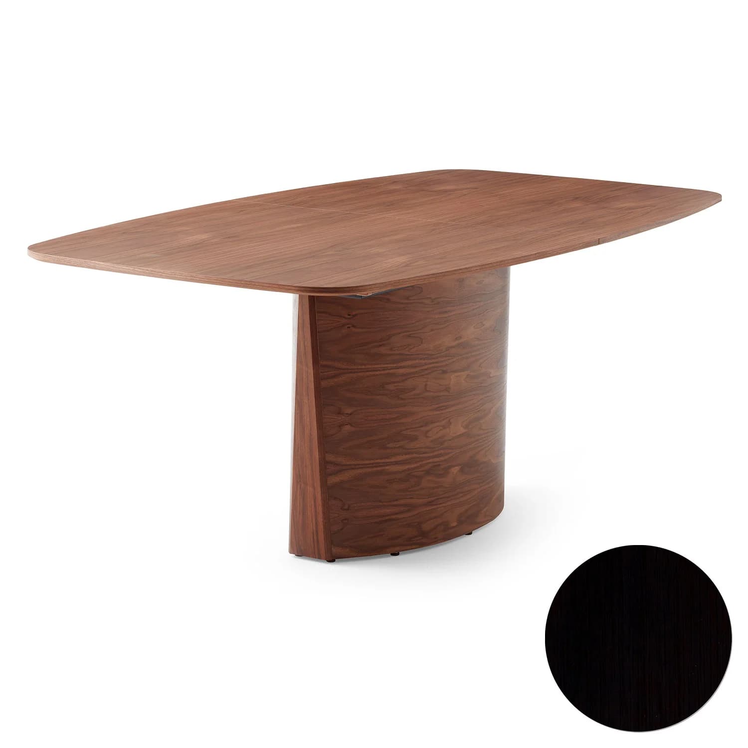 Skovby, Sm116 Tisch Eiche Schwarz Lack 142-182X102X74Cm