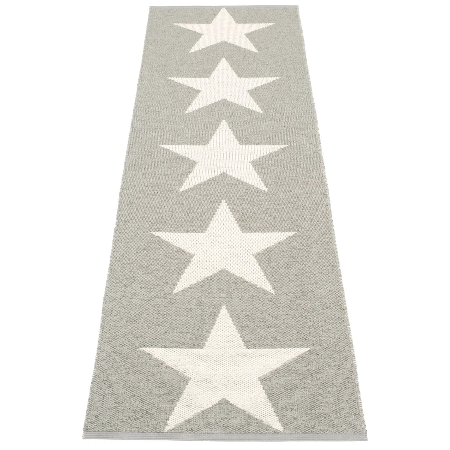 Pappelina, Viggo Teppich 70x250 cm one warm grey / vanilla