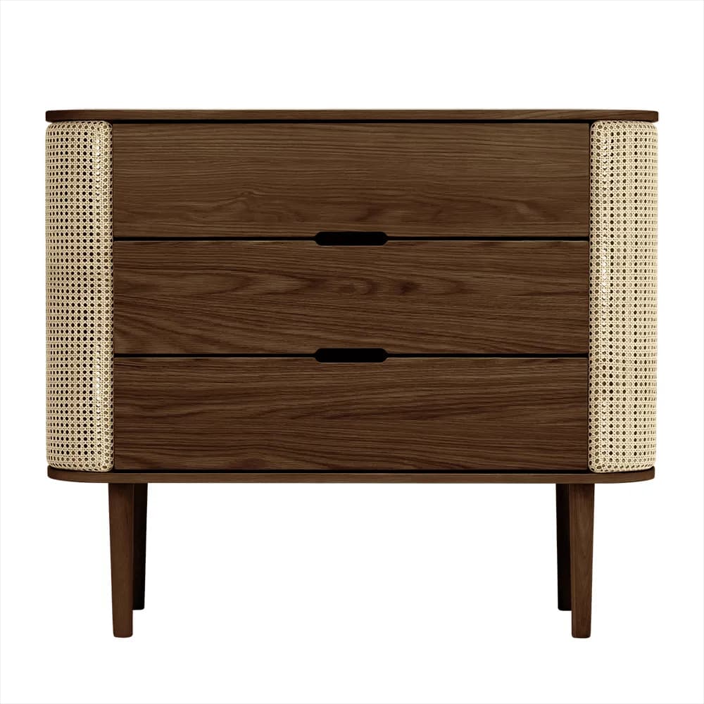 Umage, Treasures Kommode, dunkle Eiche/Venetian Cane
