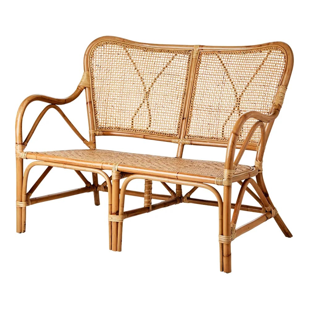 Affari of Sweden, Sofa RIVIERA aus Rattan
