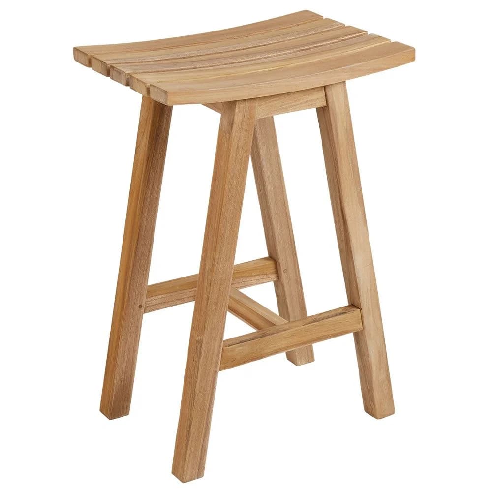 Brafab, Keros Barhocker Teakholz natur