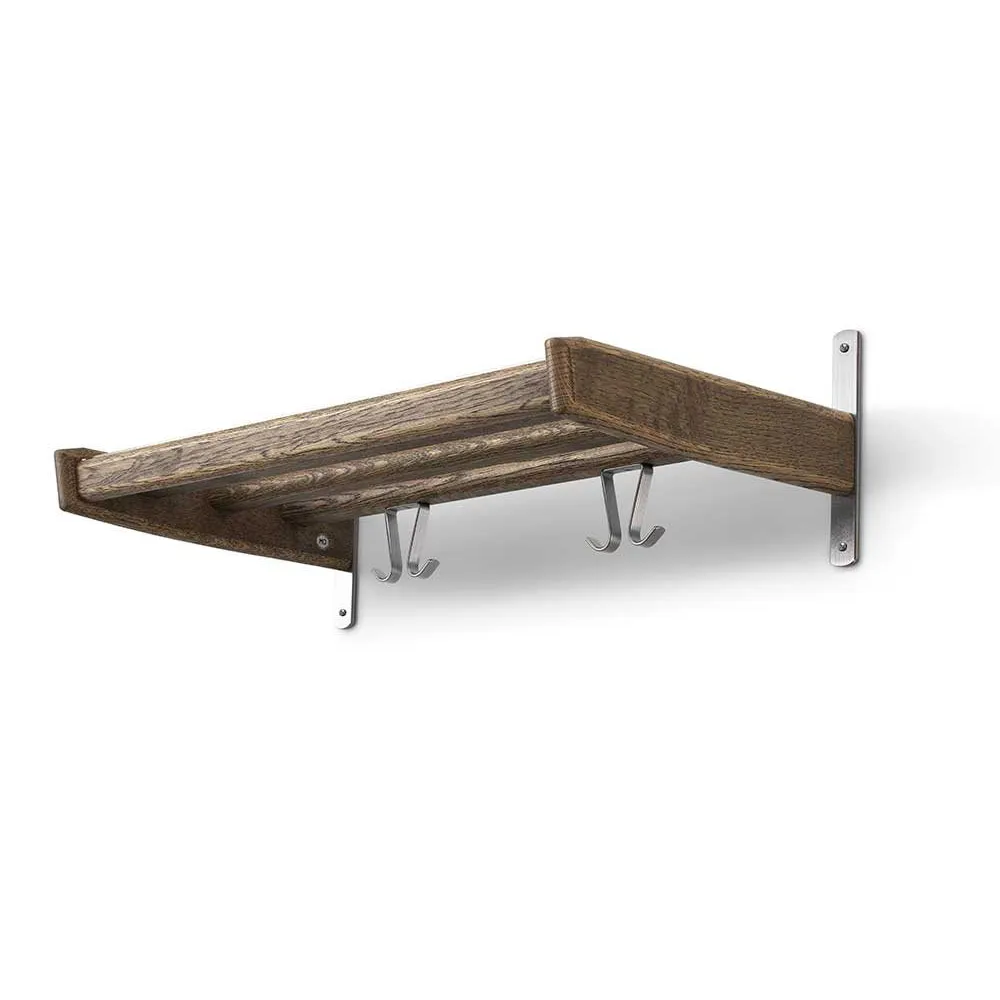 Oscarssons Möbel, Meja Hutablage 59 cm Eiche geräuchert