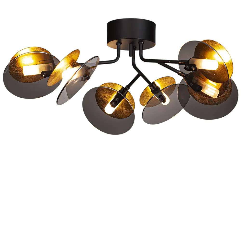 By Rydéns - Turno Deckenleuchte Black/Gold