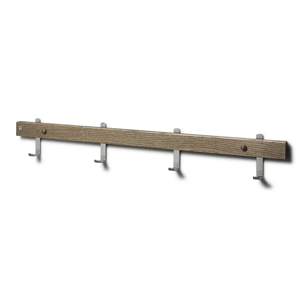Oscarssons Möbel, Nadja Hakenleiste 70 cm Eiche geräuchert