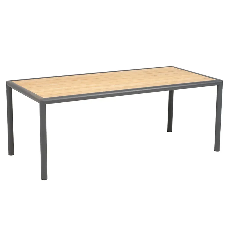 Brafab, Gordon couchtisch 65x140 cm Antracit / Teak