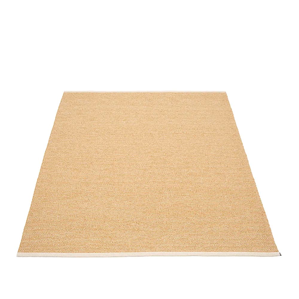 Pappelina, Mono Ochre / Cream Teppich 140 x 200 cm