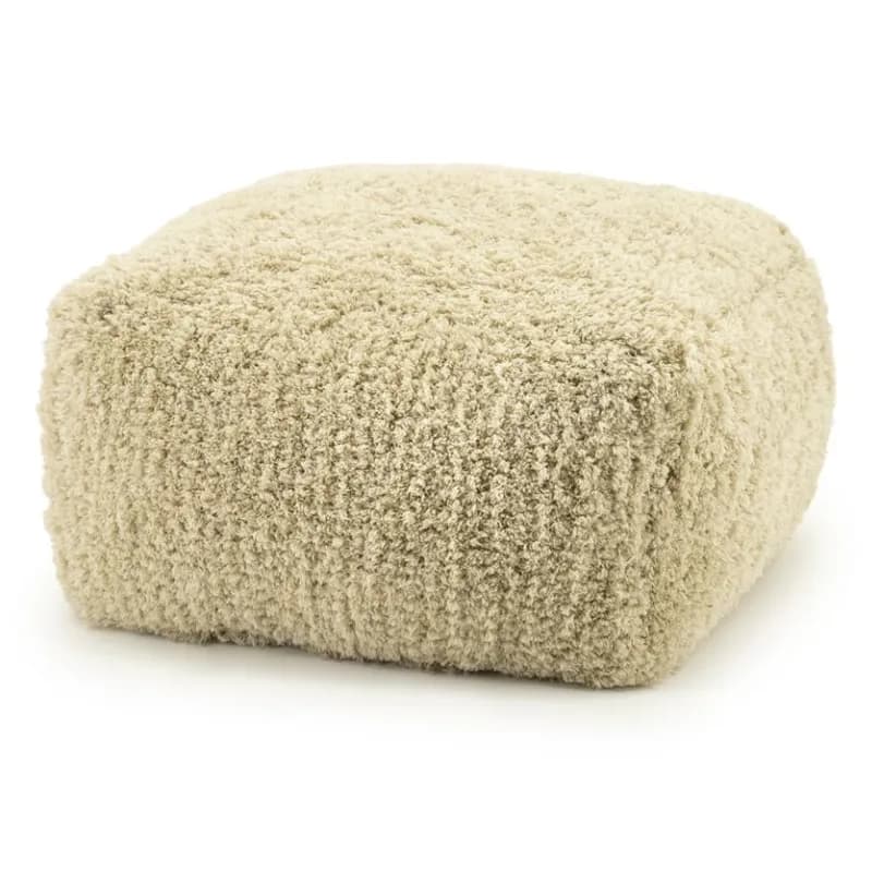 By-Boo, Fez Pouf 60x60x35 cm Polyester natur