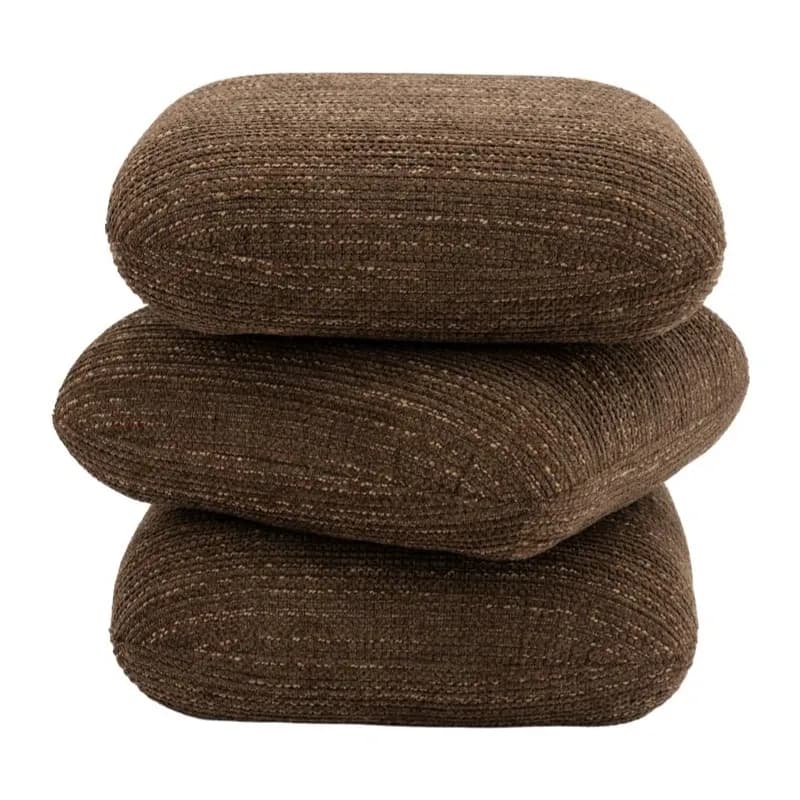 By-Boo, Pillowscape 44,5x44,5x44,5 cm Polyester Pluto dark brown