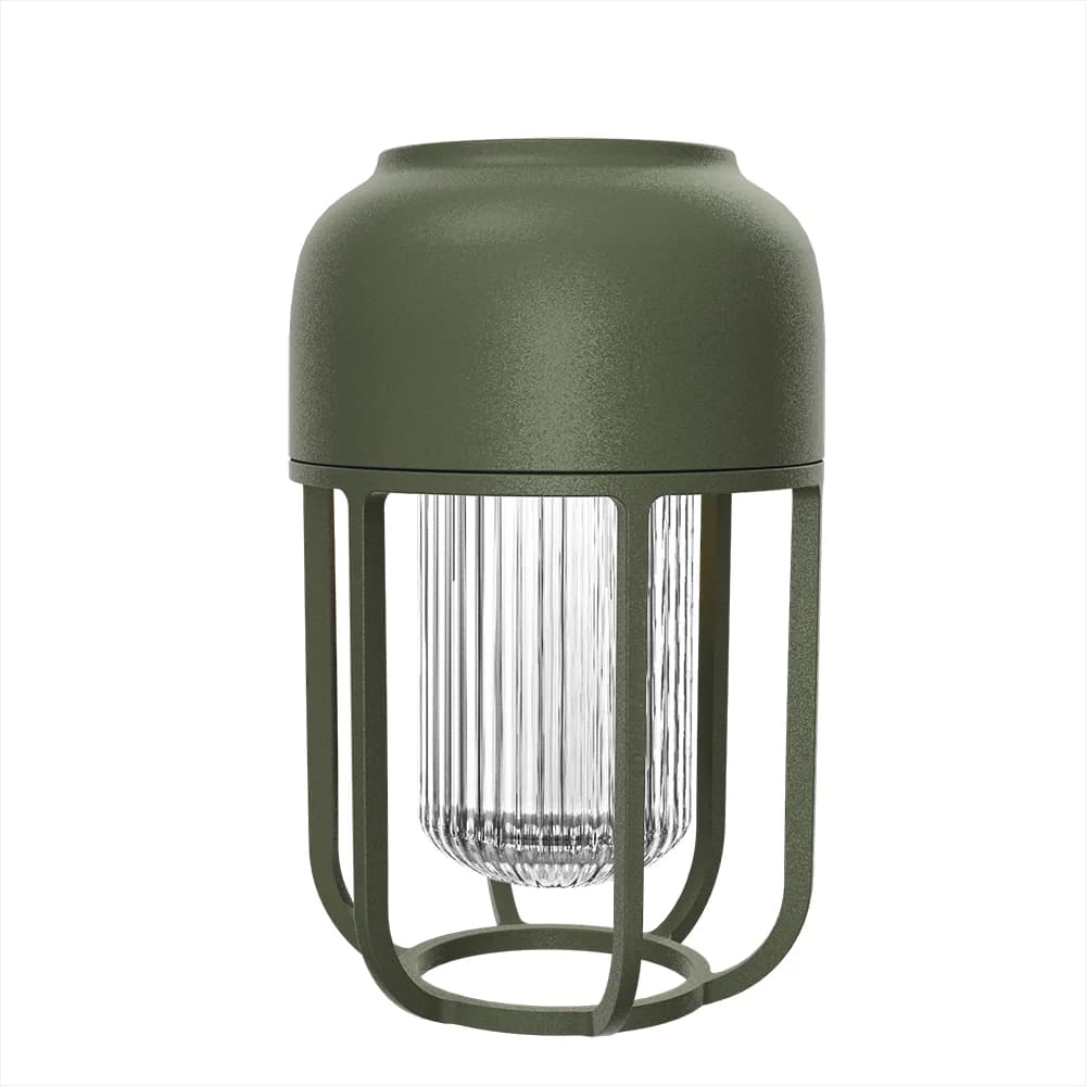 Houe, Tragbare Solarzellenlampe LIGHT No.1 Laurel Green