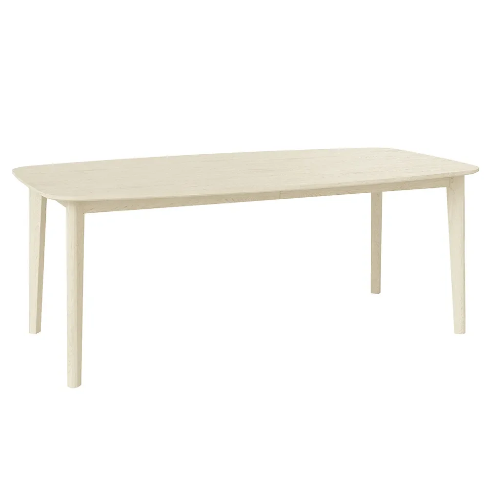 Skovby, Sm119 Tisch Eiche Massiv Weiß Öl 192X102X74Cm