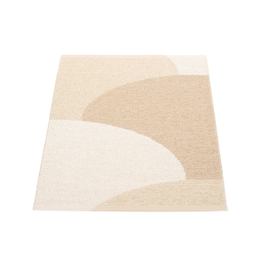 Pappelina, Hill teppich Vanilla/Beige/Cream 70 x 90cm