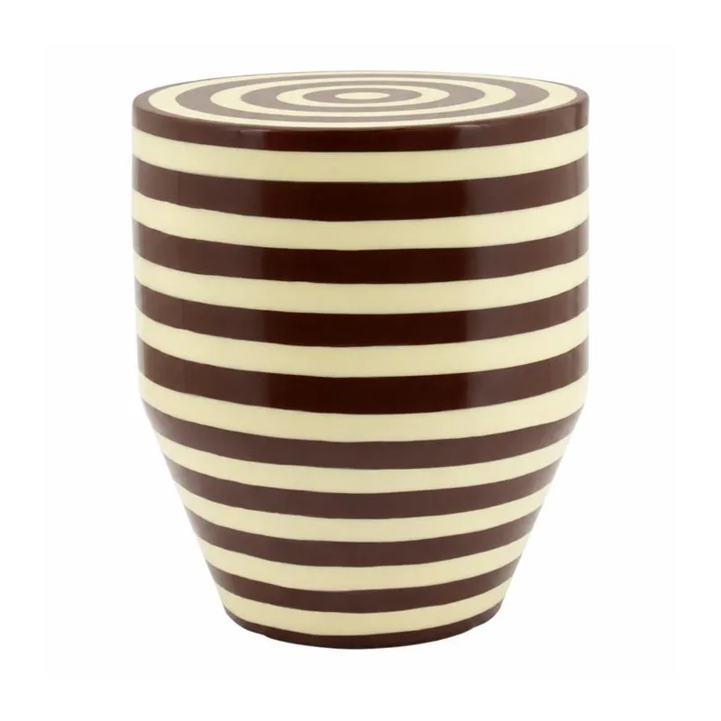 By-Boo, Wonka Beistelltisch 30x30x33 cm Eisen Rot