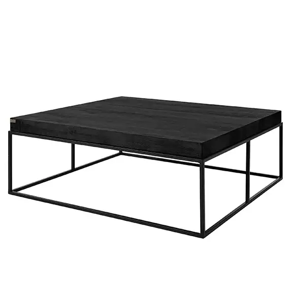 Artwood, Couchtisch Carlisle 100x100 cm schwarz