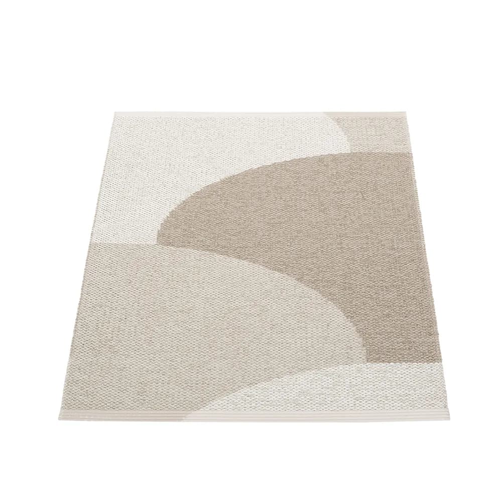 Pappelina, Hill teppich Dark Linen/Linen/Fossil Grey 70 x 90cm