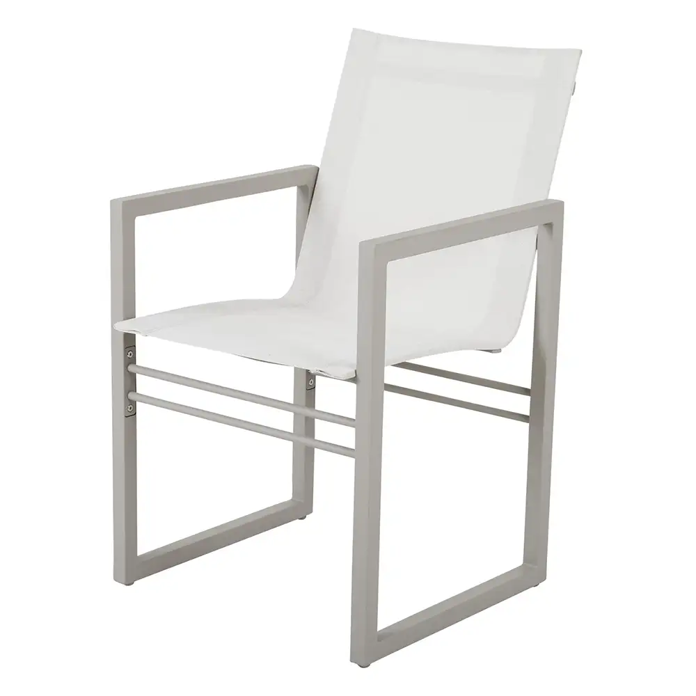 Brafab, Vevi Sessel khaki/weiß
