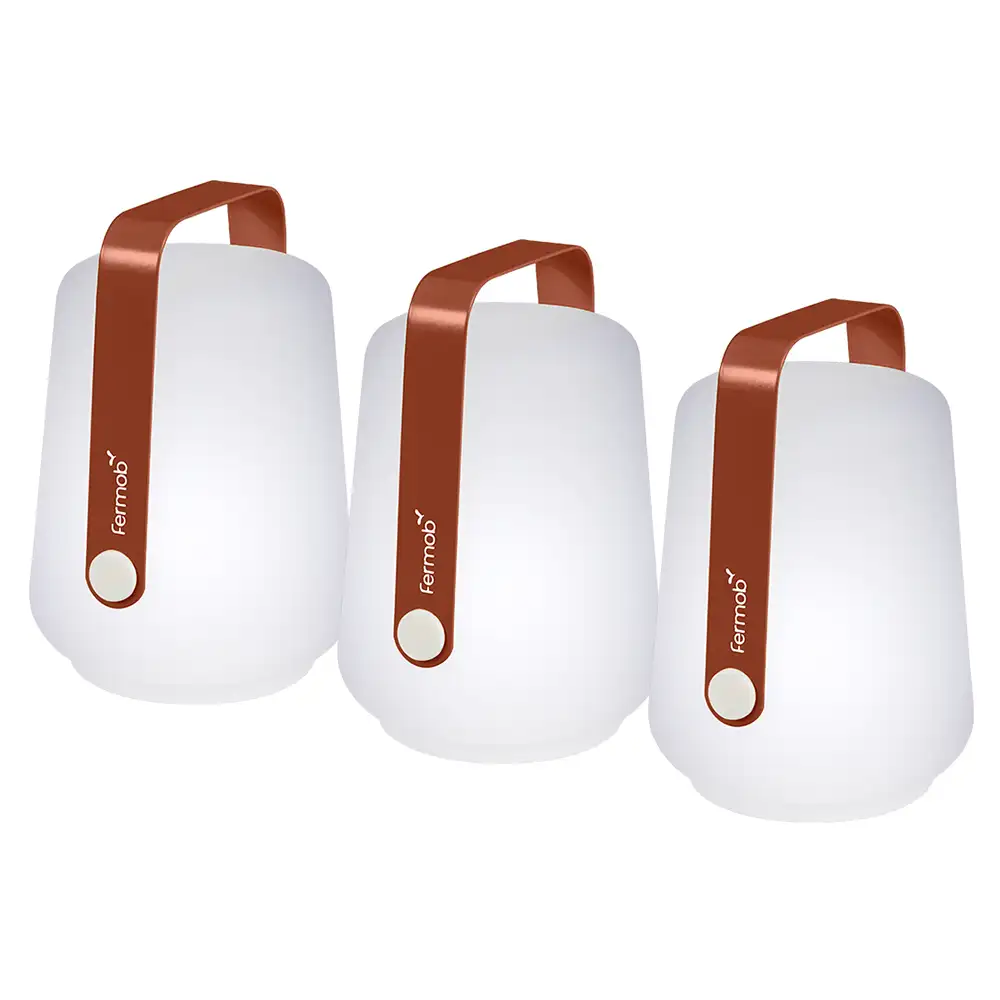 Fermob, Balad Lampe H12 3er-Pack Ockerrot