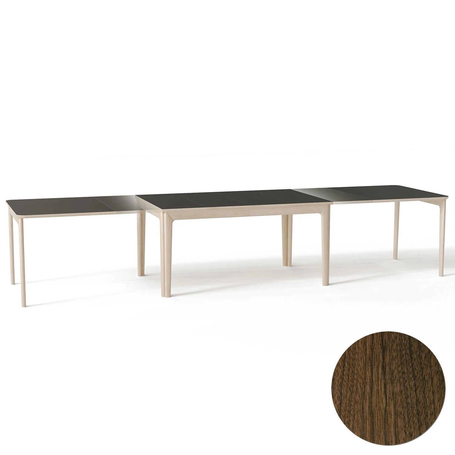 Skovby, Sm26 Tisch Nussbaum Naturöl 155-308/359X101X74Cm
