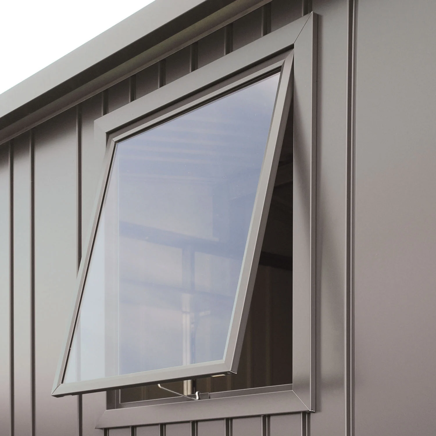 Biohort, Europa-Fensterelement Gerätehaus Metallic quarz-grau Biohort