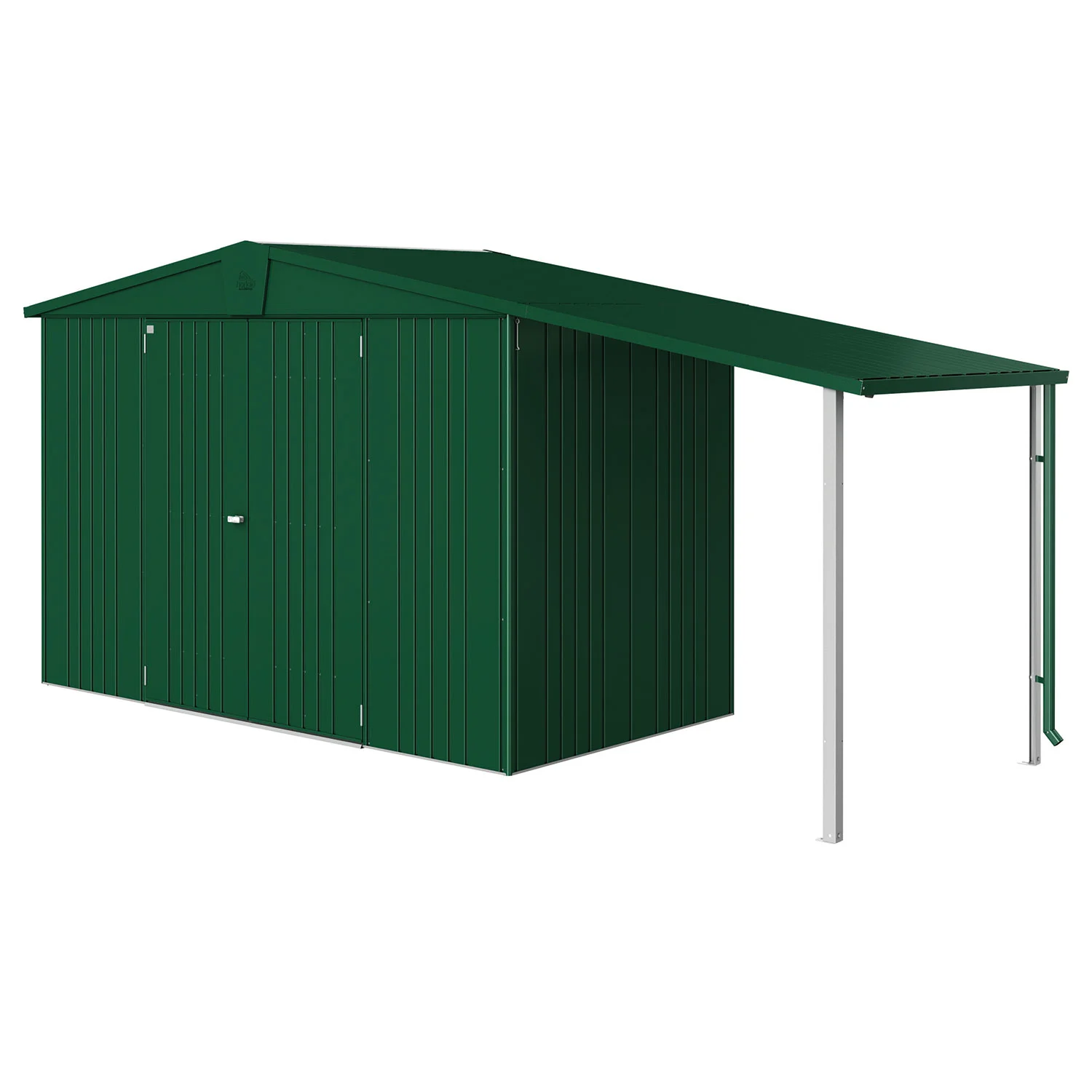 Biohort, Europa Seitendach Gerätehaus Größe 234a dunkelgrün Biohort