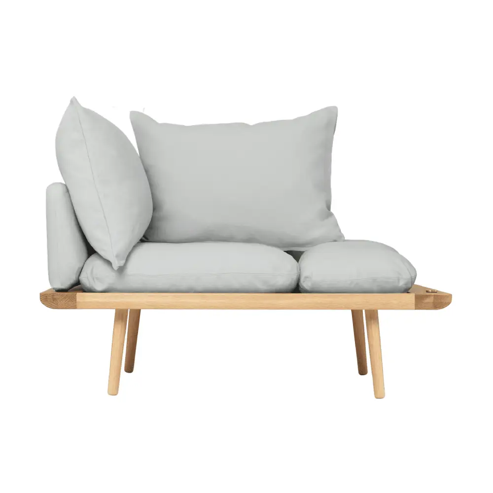 Umage, Lounge Around 1,5-Sitzer-Sofa Oak/Sterling