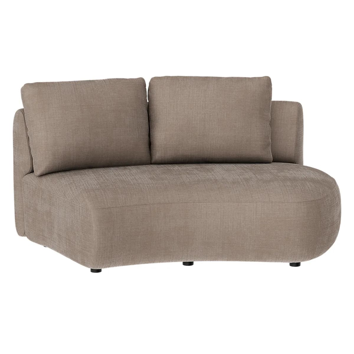 Artwood, Dixon 2-Sitzer Sektion rechts Gabby taupe