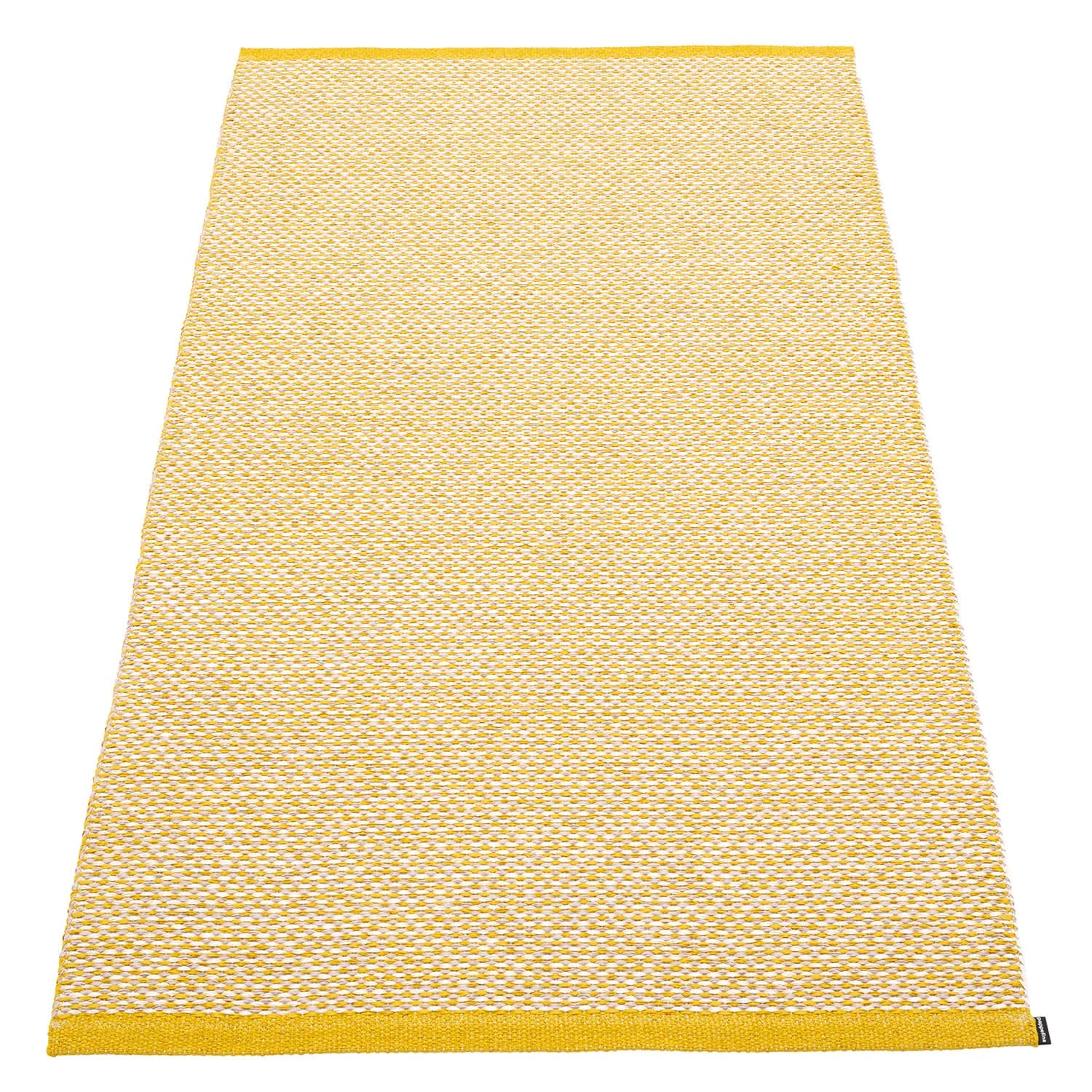 Pappelina, Effi Teppich 85x160 cm mustard