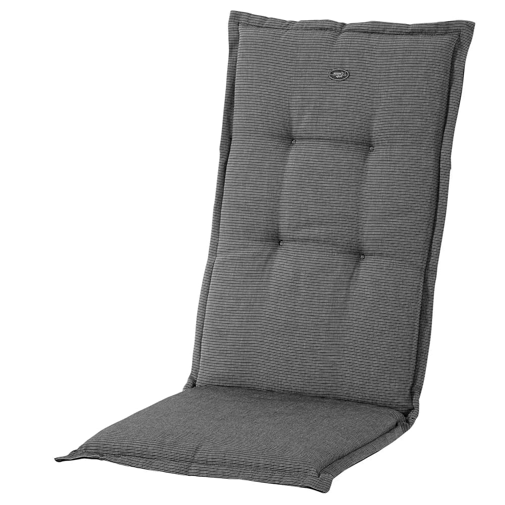 Fritab, Canyon 6 cm Recliner Kissen strukturiert dralon Granit Grau
