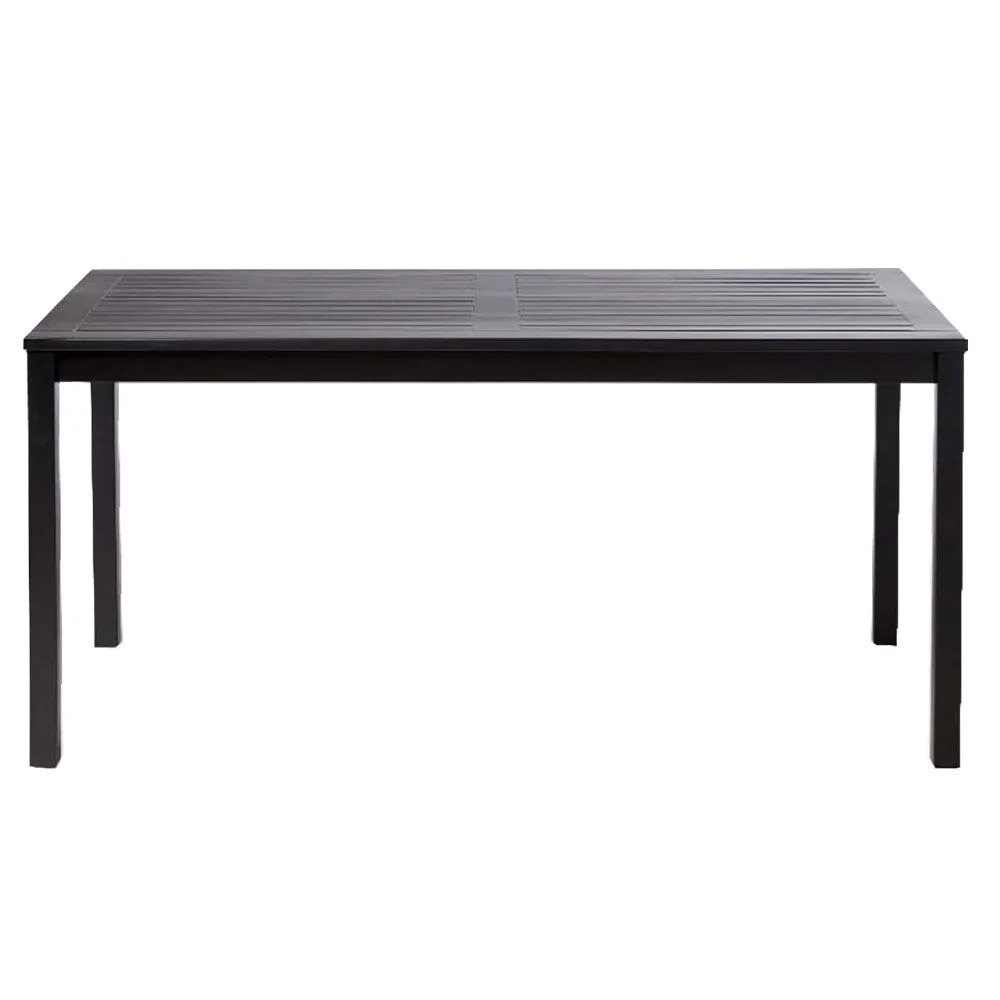 Cinas, Rosenborg Tisch 80x165 cm schwarz