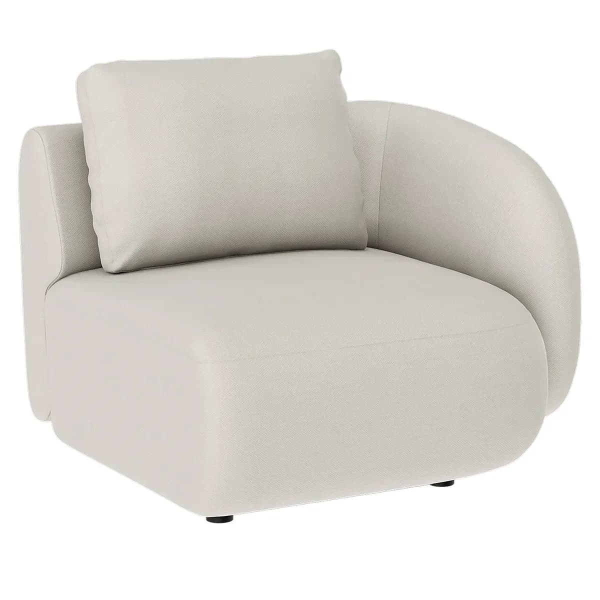 Artwood, Dixon 1-Sitz Sektion rechts Haze cream