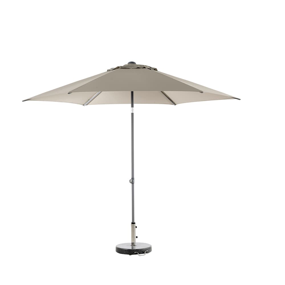Brafab, Poppi sonnenschirm 300 cm Taupe