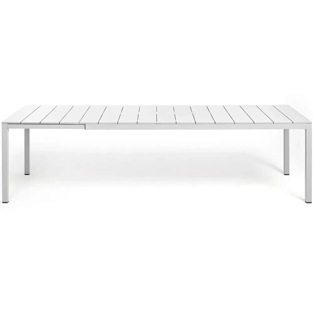Nardi, Rio Alu Esstisch 210/280x100 cm White