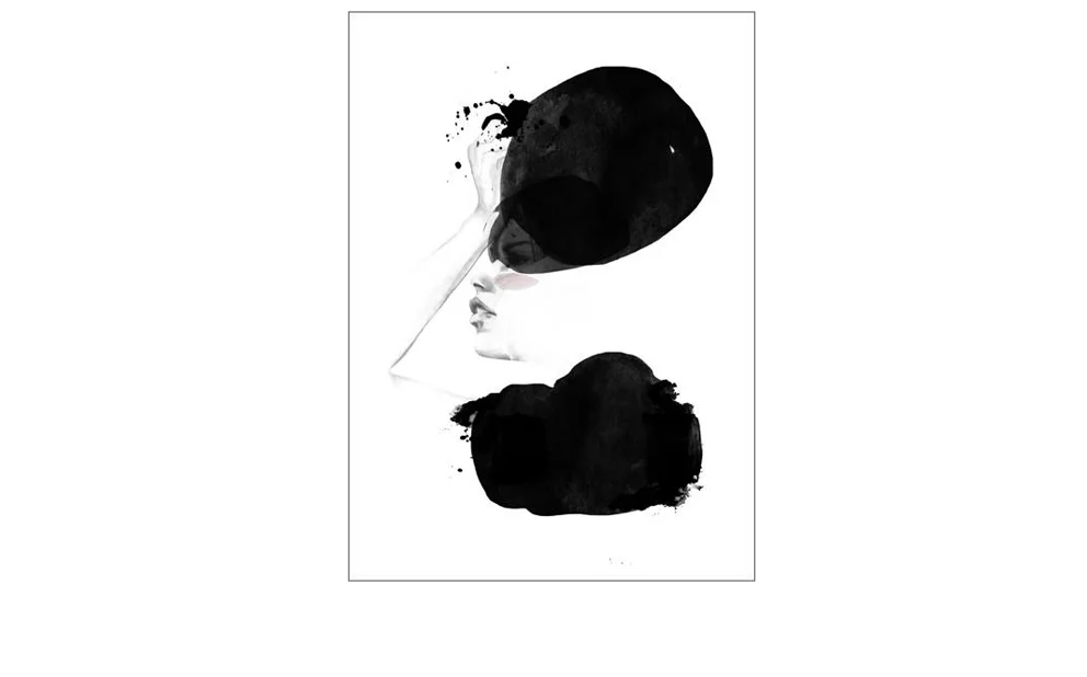Anna Bülow, Anna Bülow poster Noise 50x70 cm sign/numrerat