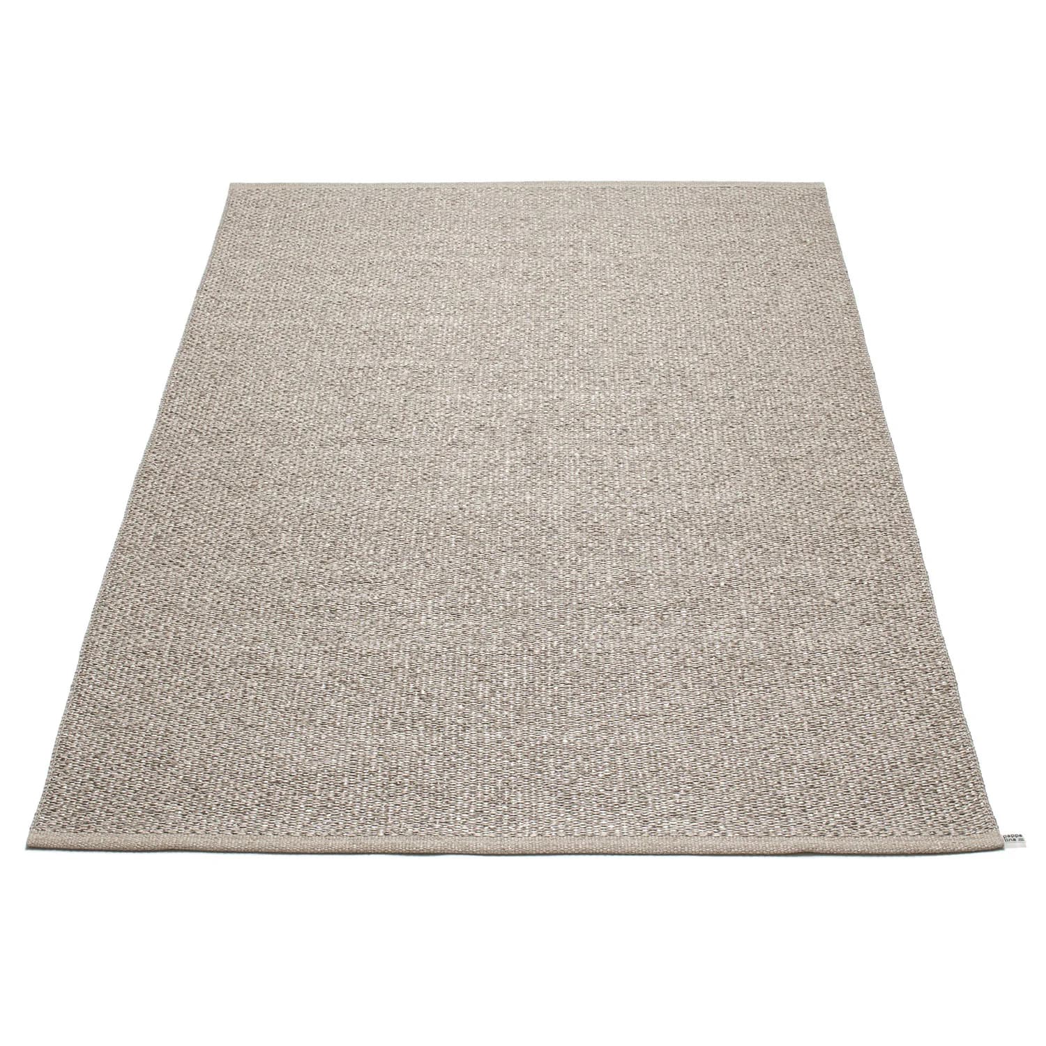 Pappelina, Svea Teppich 140x220 cm mud metallic / mud