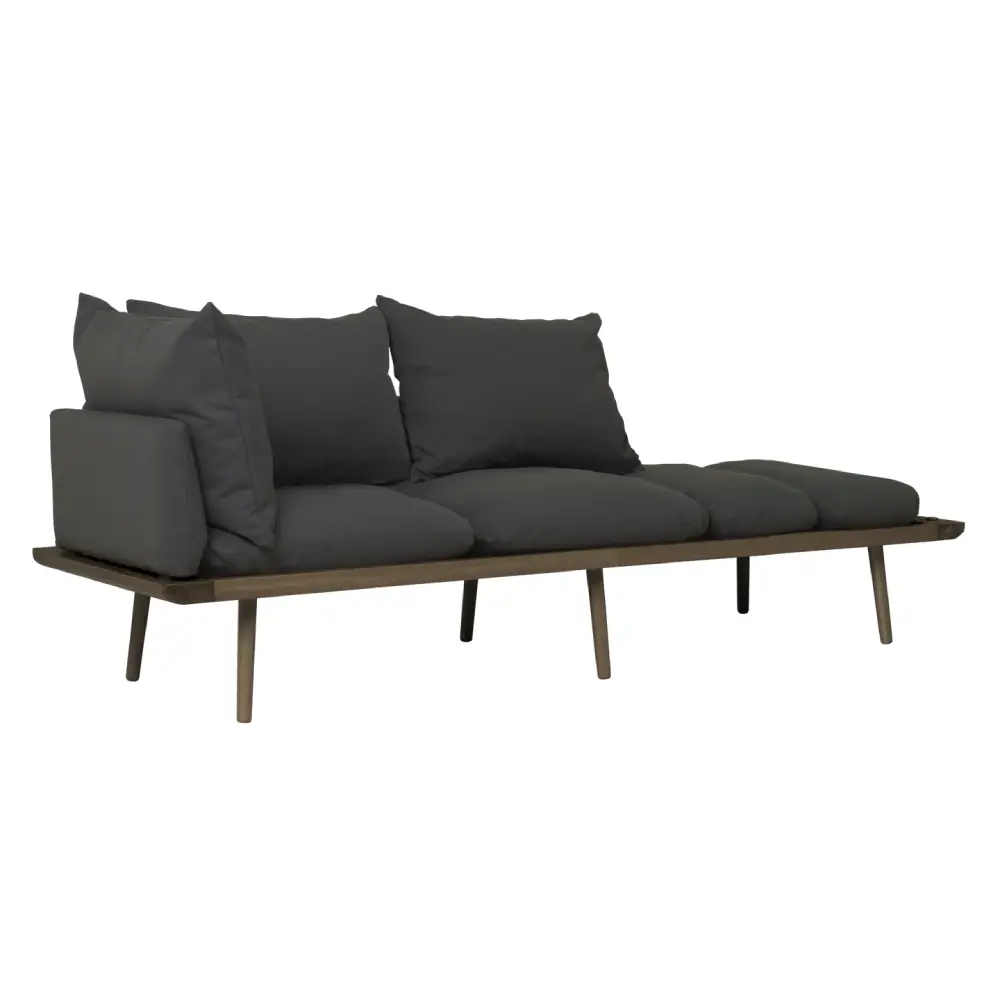 Umage, Lounge Around 3-Sitzer-Sofa Dark Oak/Shadow
