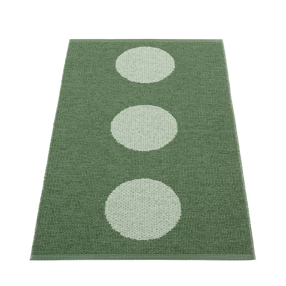 Pappelina, Vera Pop teppich Leaf/Misty Mint 70 x 120cm