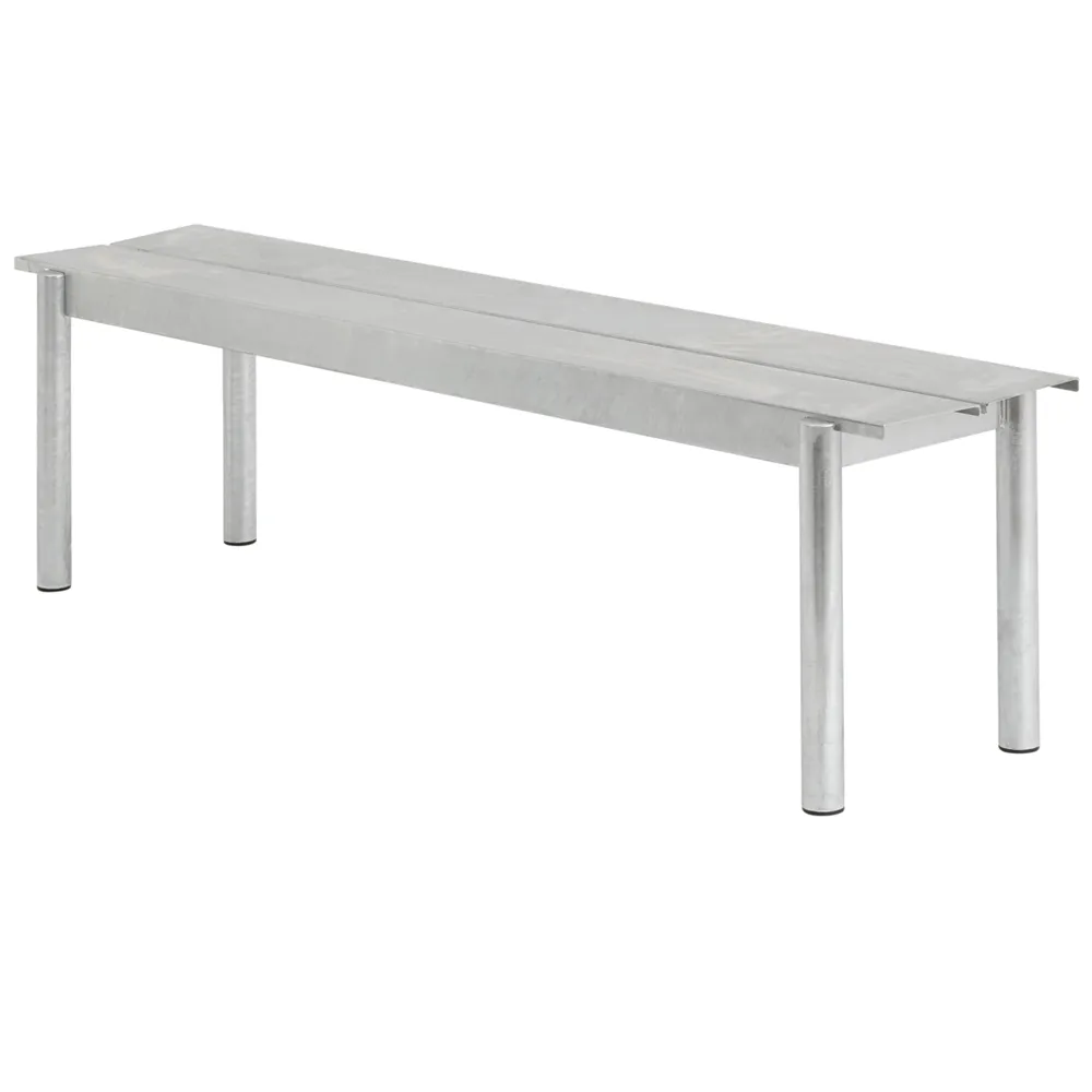 Muuto, Linear Steel Bank 170x34 cm Warm Galvanized Steel