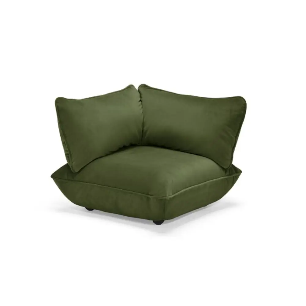 Fatboy, sumo Eckmodul velvet recycled deep green