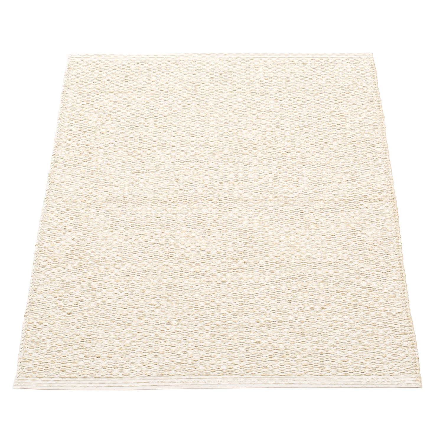 Pappelina, Svea Teppich 70x90 cm champagne metallic / vanilla