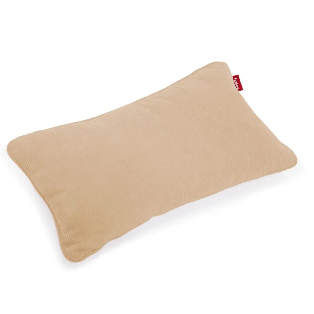 Fatboy, recycled king dekoratives Kissen cord beige